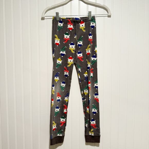 Hanna Andersson Polar Brrr Pajama Set Christmas Polar Bears Kids Size 8 - Picture 4 of 7